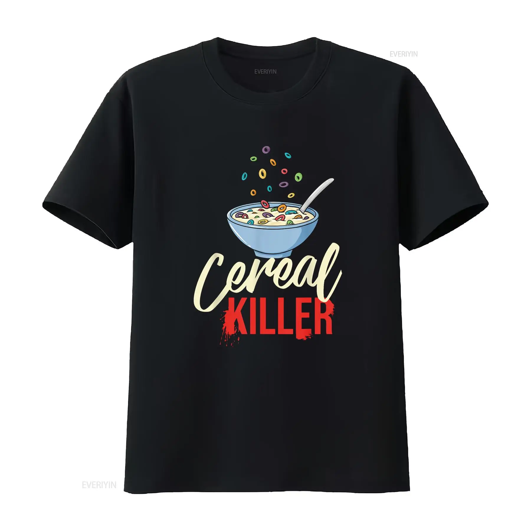Vintage Fashion Jersey - Cereal Killer Bowl Box Breakfast T