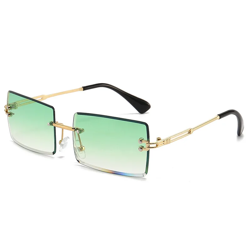 New Metal Cutting Sunglasses V - Vintage Fashion Enthusiasts ulasan dan harga