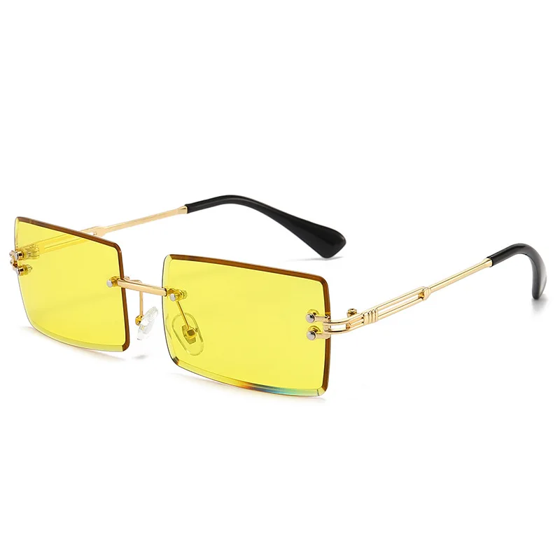 New Metal Cutting Sunglasses V - Vintage Fashion Enthusiasts ulasan dan harga