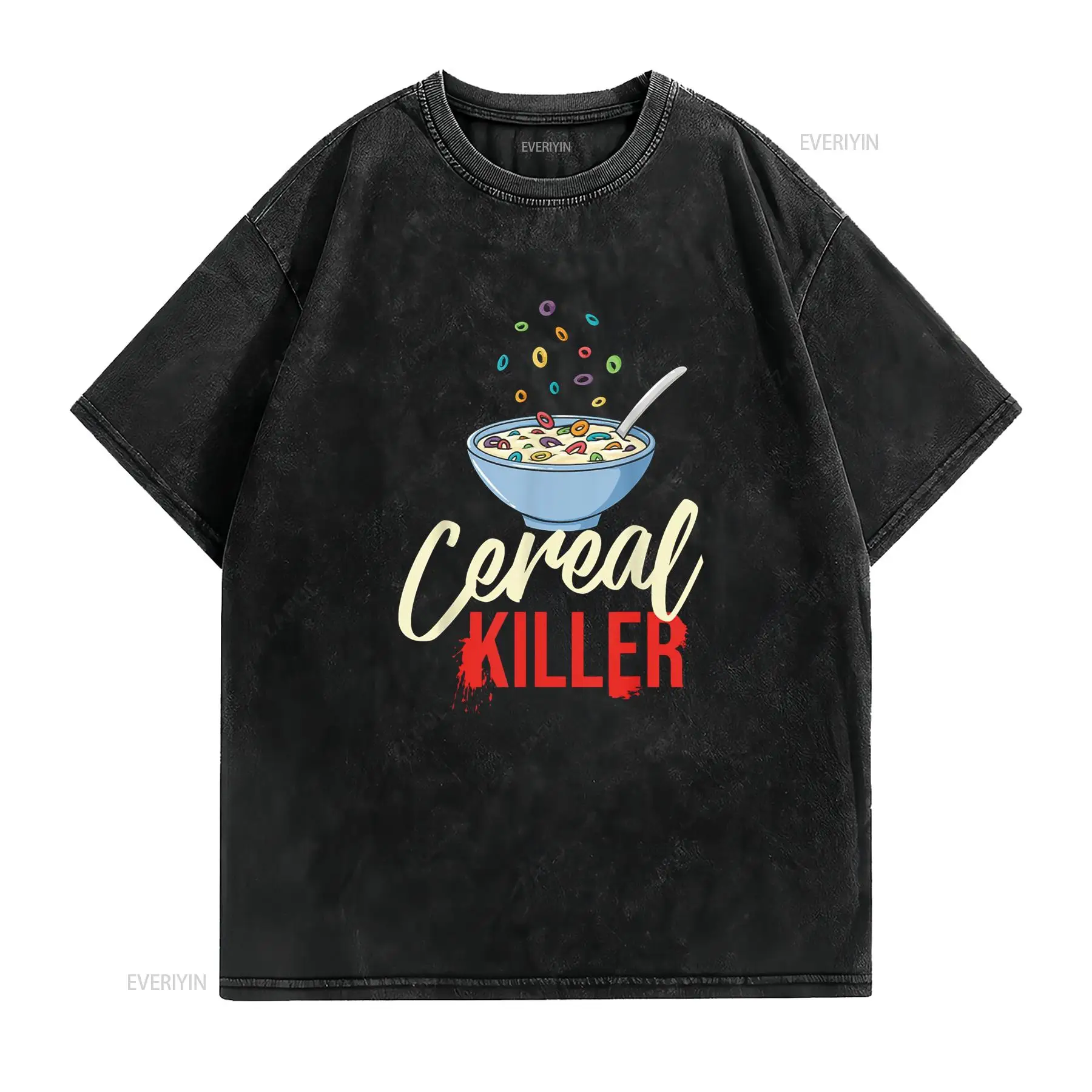 Cereal Killer Bowl Box Breakfa - Vintage Fashion Jersey ulasan dan harga