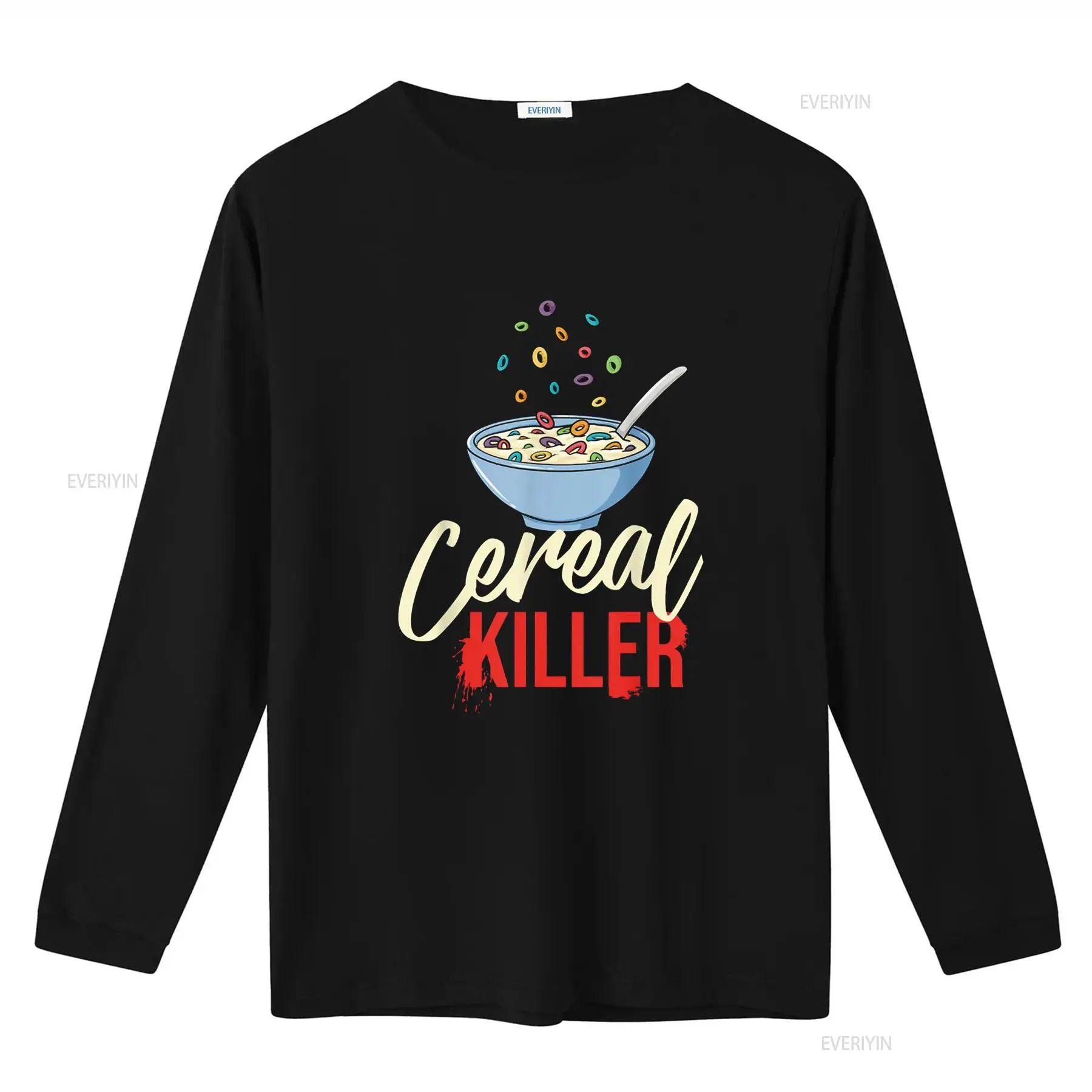 Cereal Killer Bowl Box Breakfa - Vintage Fashion Jersey ulasan dan harga