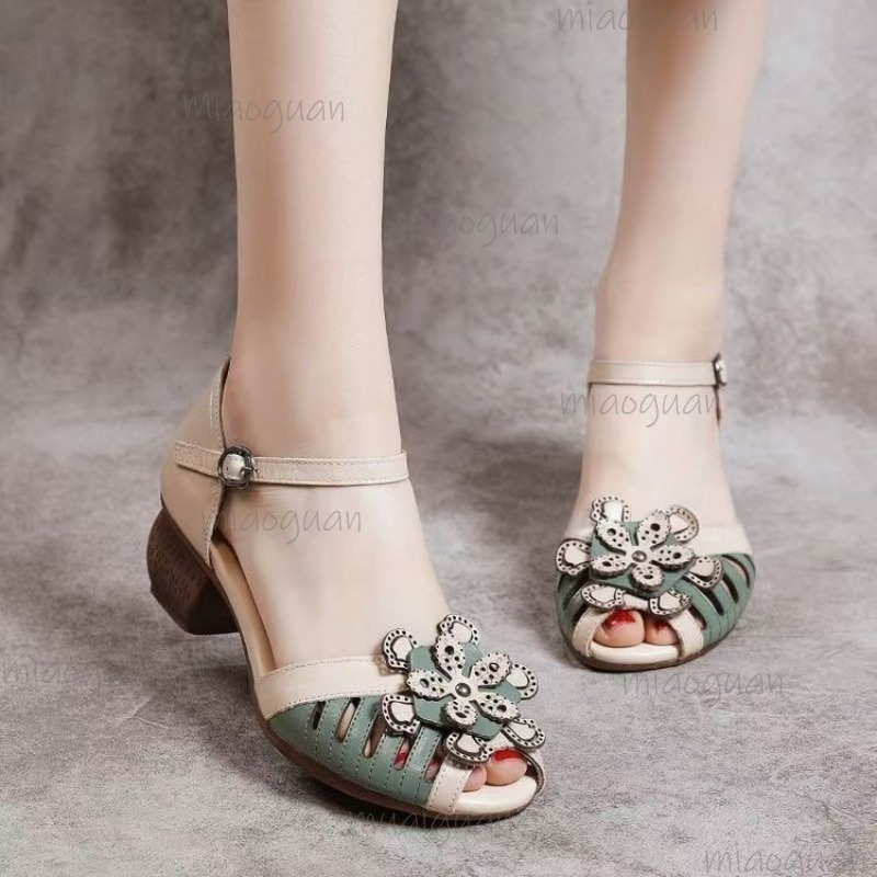 Women's Vintage Peep Toe Gladi - Vintage Outdoor Fashion ulasan dan harga