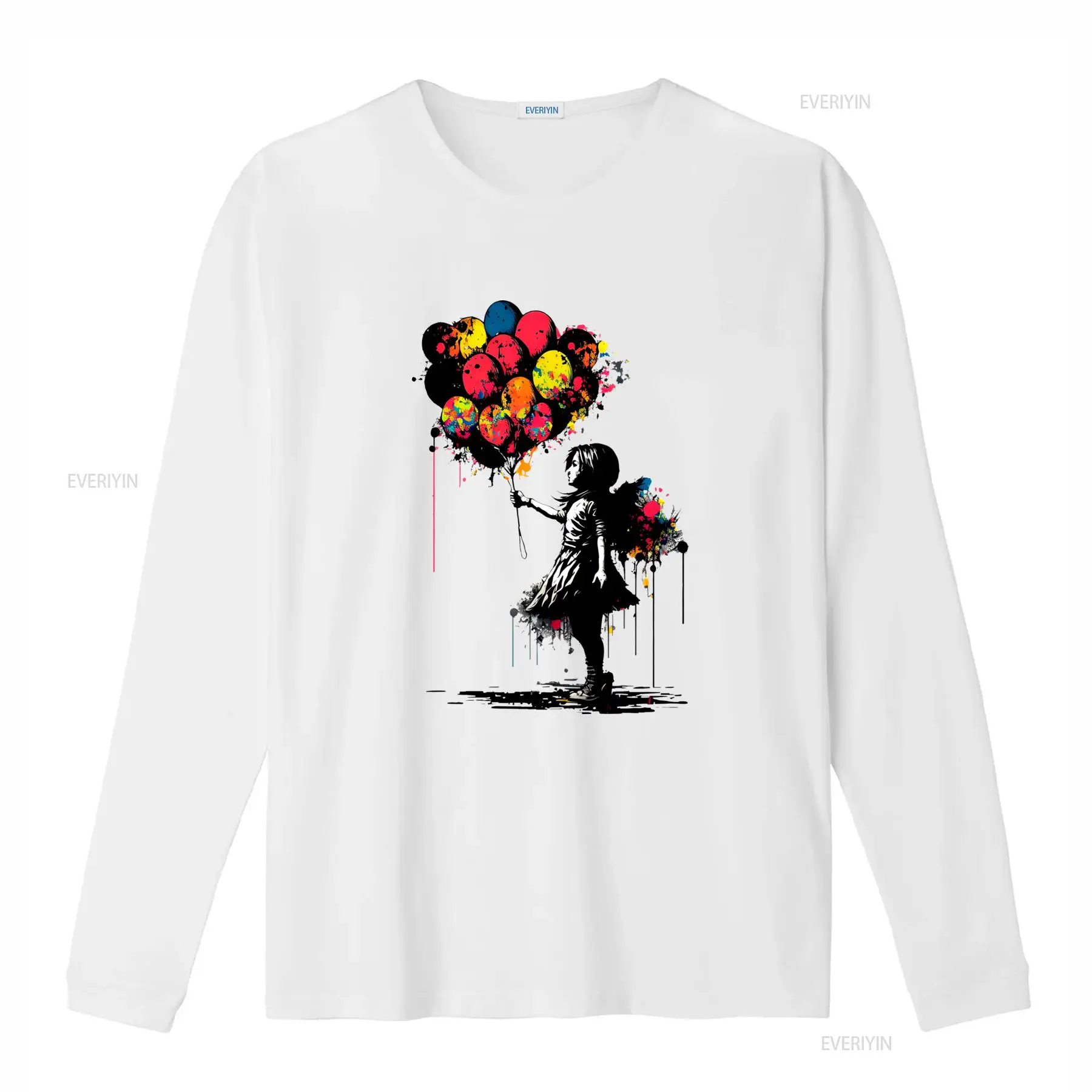 Banksy Peace T Shirt Balloon G - Vintage Fashion Jersey ulasan dan harga
