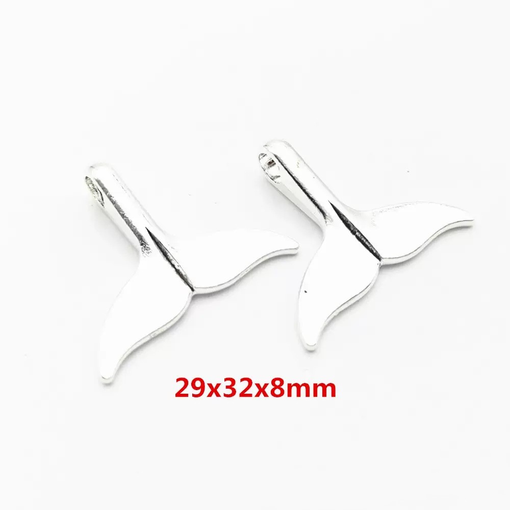 5/10pcs antique silver plated  - Vintage Fashion Stores ulasan dan harga