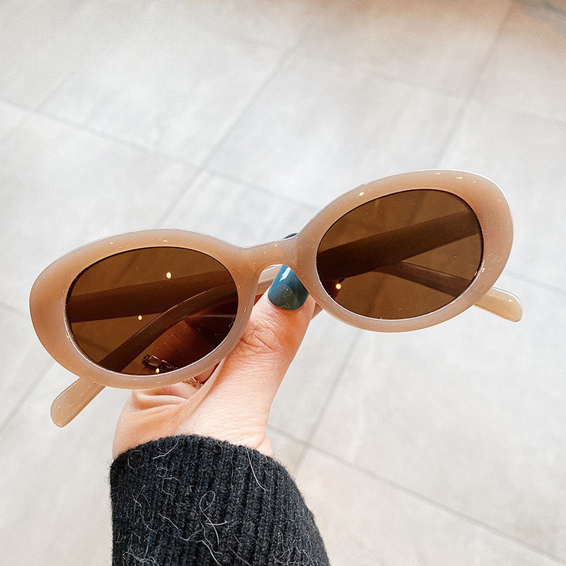 Vintage Small Oval Sunglasses  - Vintage Outdoor Fashion ulasan dan harga