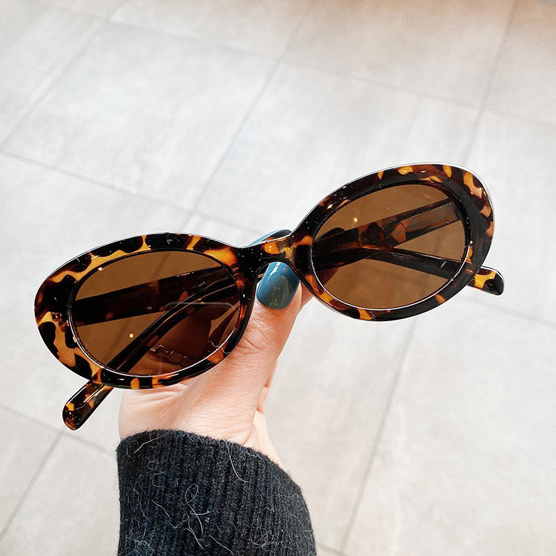 Vintage Small Oval Sunglasses  - Vintage Outdoor Fashion ulasan dan harga