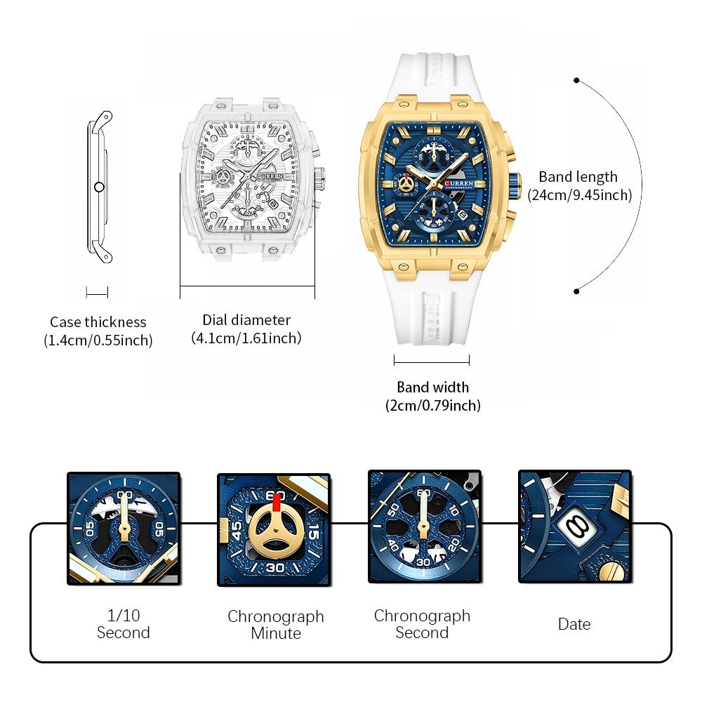 CURREN Luxury Vintage Watch fo - Vintage Fashion Enthusiasts ulasan dan harga