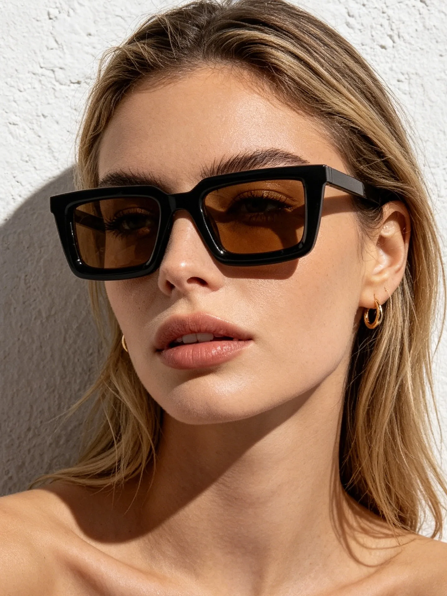 Vintage Rectangle Sunglasses W - Vintage Outdoor Fashion ulasan dan harga