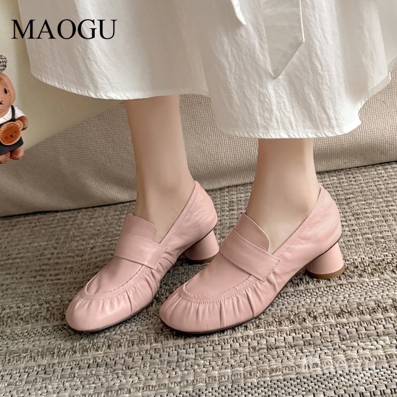 Soft Leather Loafers Women's P - Vintage Fashion Online ulasan dan harga