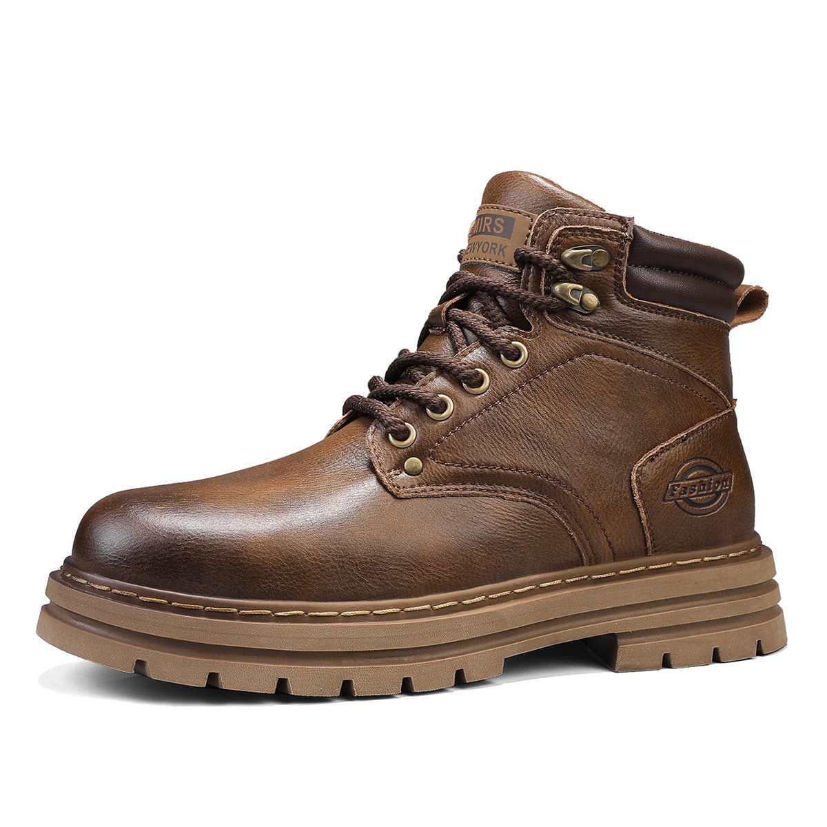 Men's Vintage Ankle Work Boots - Vintage Outdoor Fashion ulasan dan harga