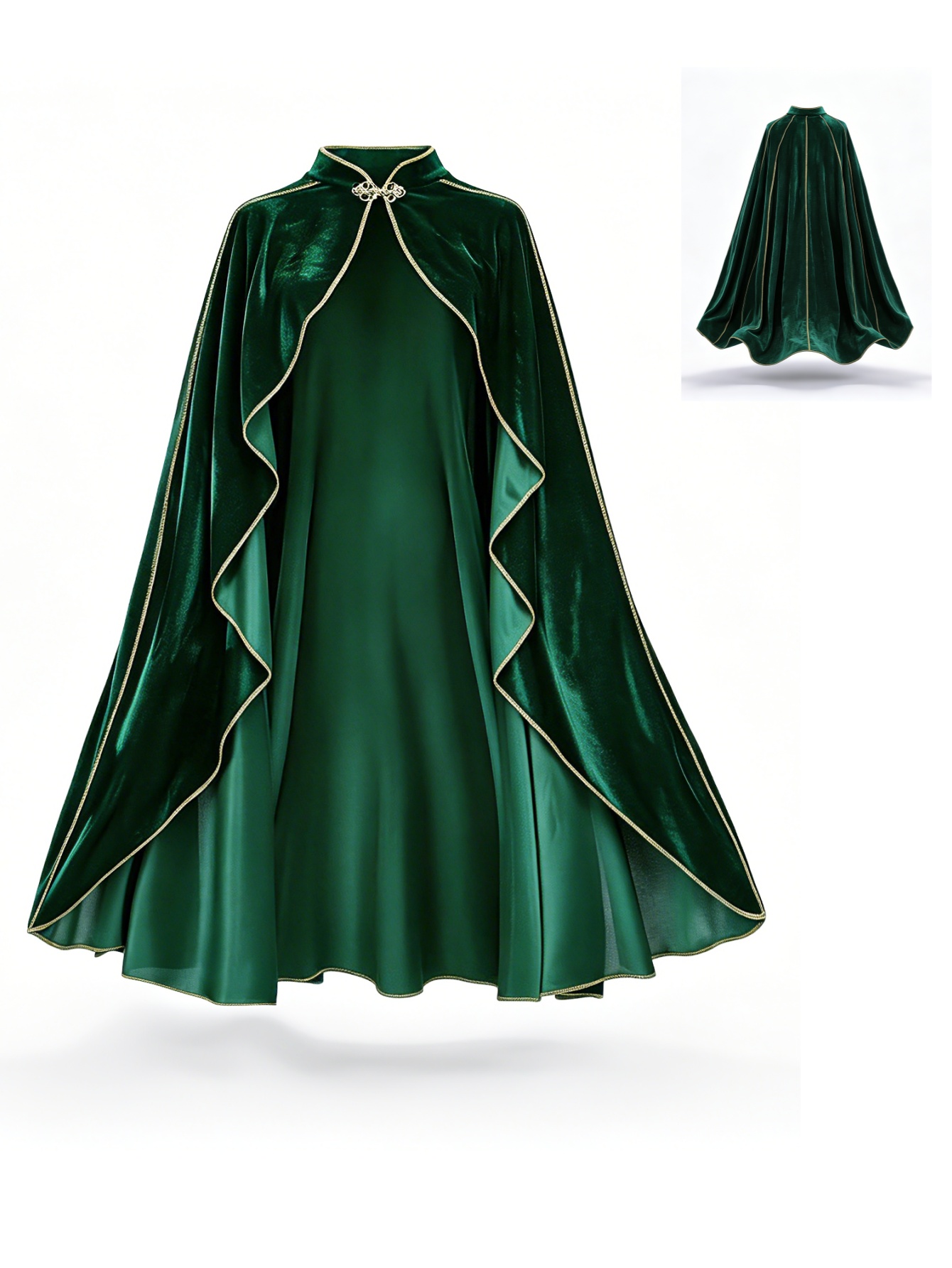 Women Vintage Green Velvet Cap - Vintage Fashion Dresses ulasan dan harga