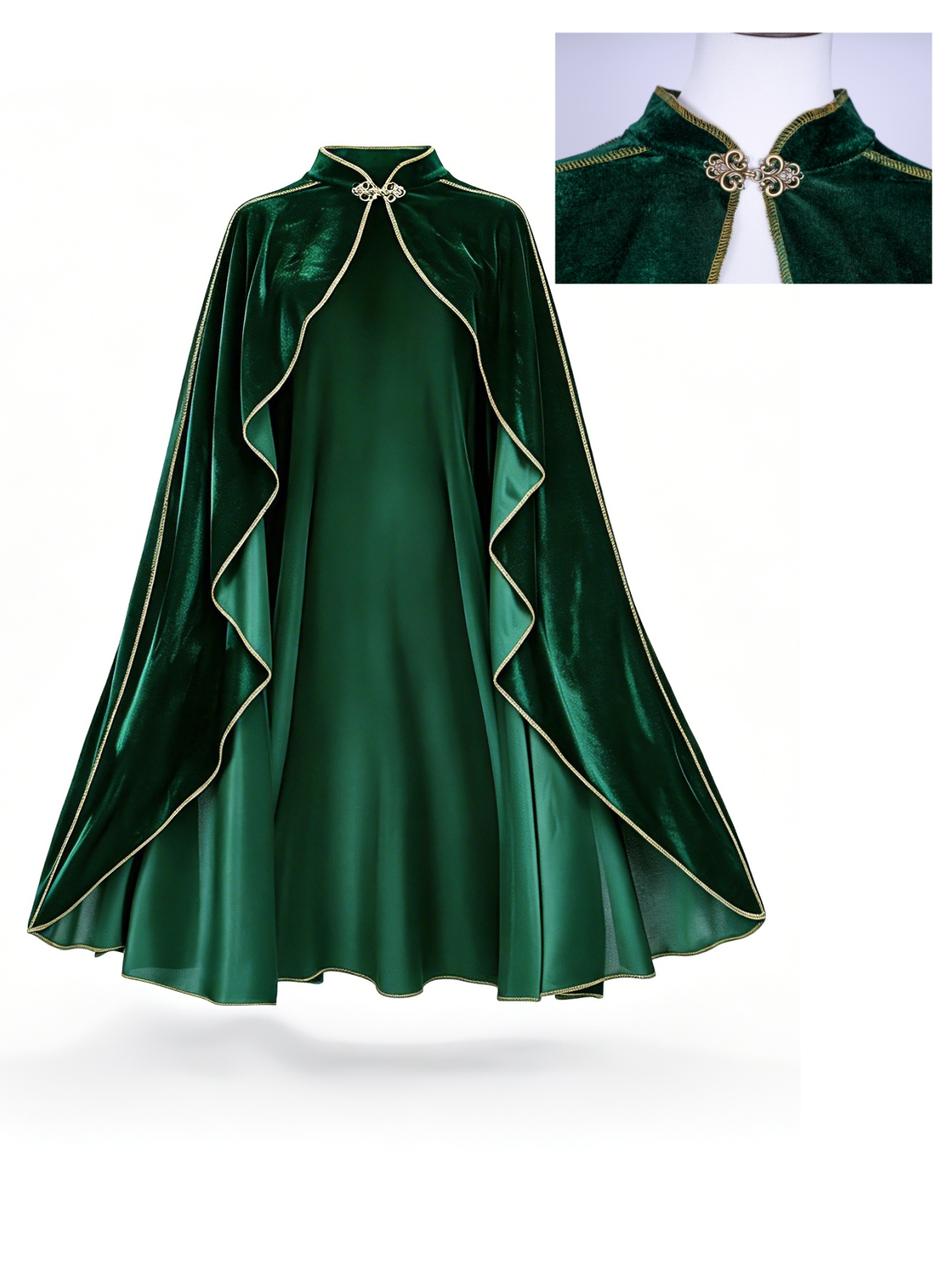 Women Vintage Green Velvet Cap - Vintage Fashion Dresses ulasan dan harga