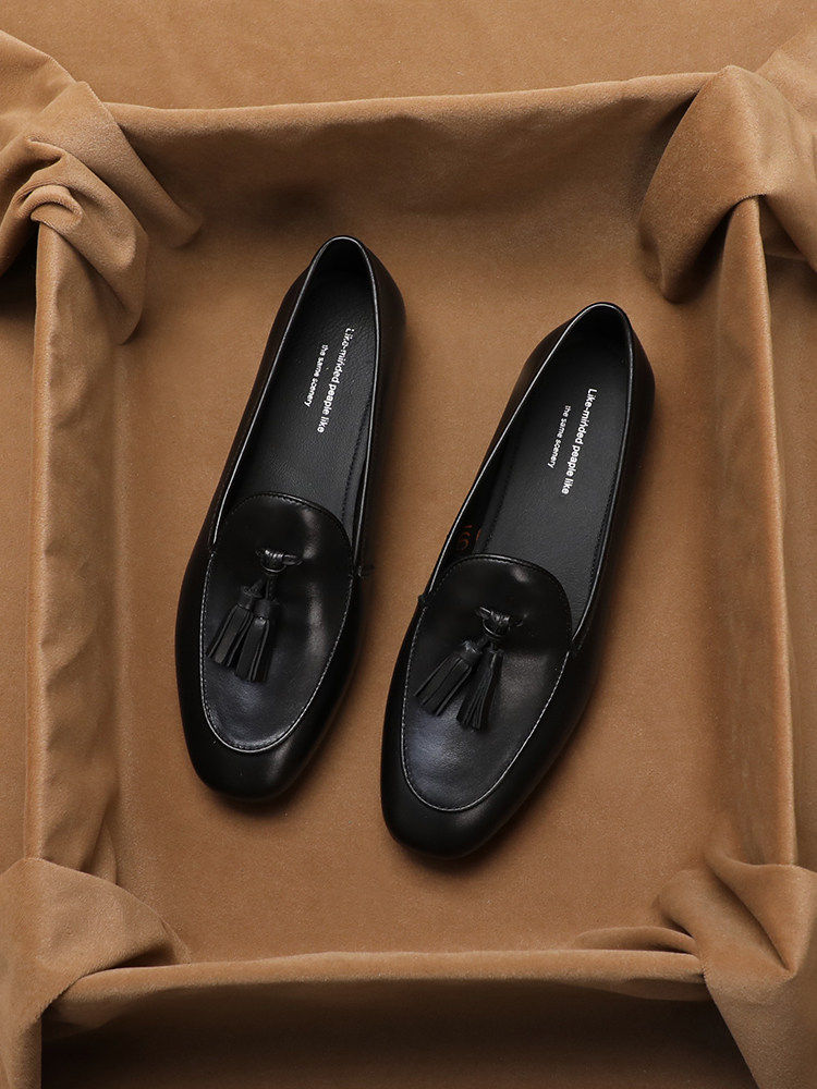 Spring Tassel Round Toe Women  - Vintage Outdoor Fashion ulasan dan harga
