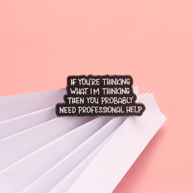 Vintage Funny Humorous Enamel  - Vintage Fashion Quotes ulasan dan harga